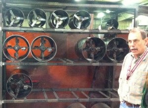 Steve explaining the development of the barrel, which is one of the most efficient in the businesses