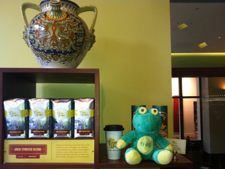 Frog Q at Caffe Umbria